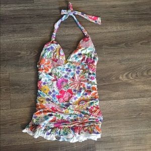 Skirted swimsuit